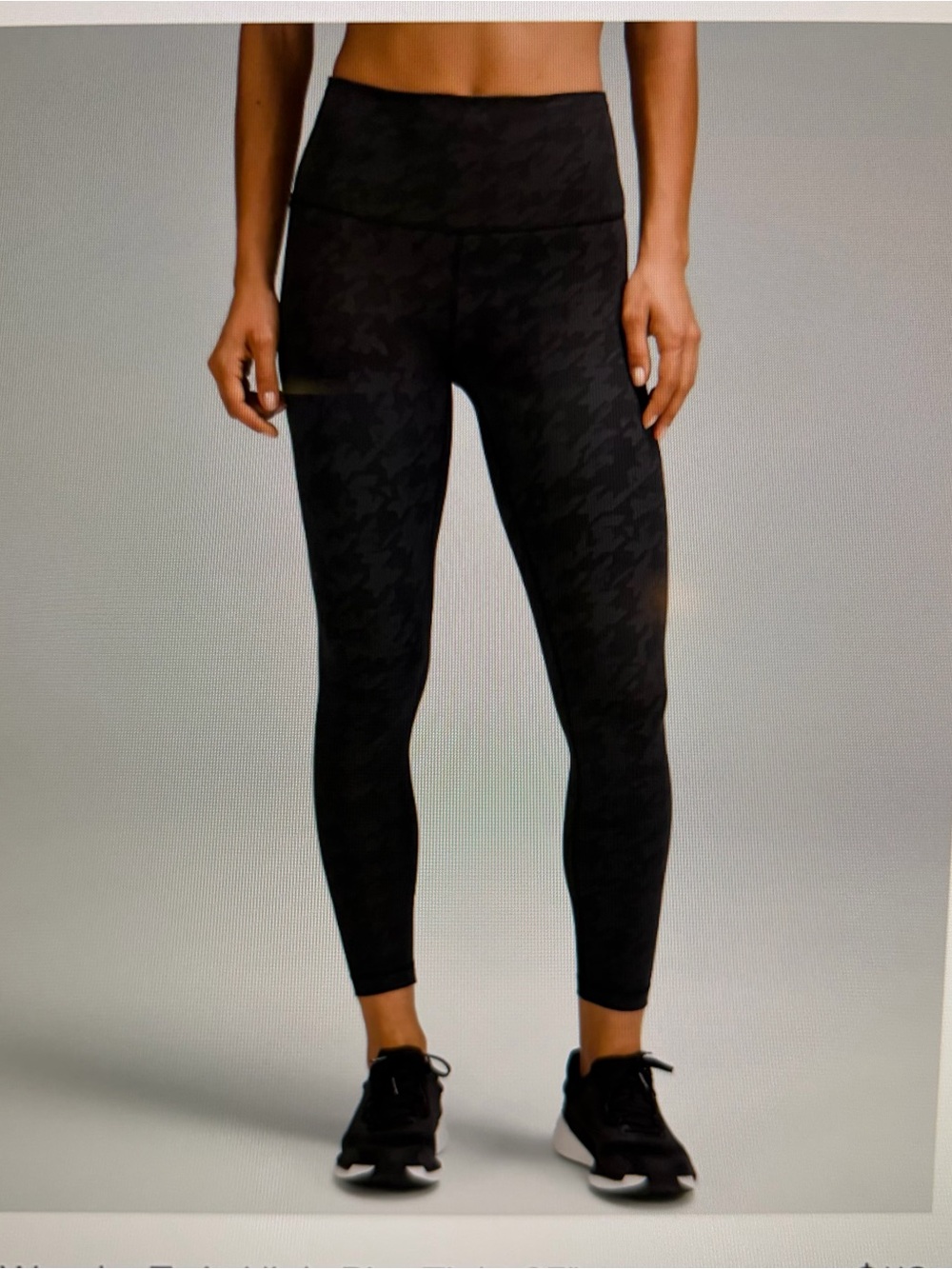 Lululemon Wunder Train high-rise Houndstooth Leggings - Sz 4